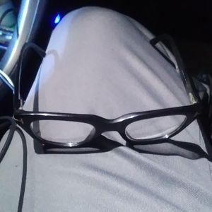 Black and chrome Tom Ford glasses
